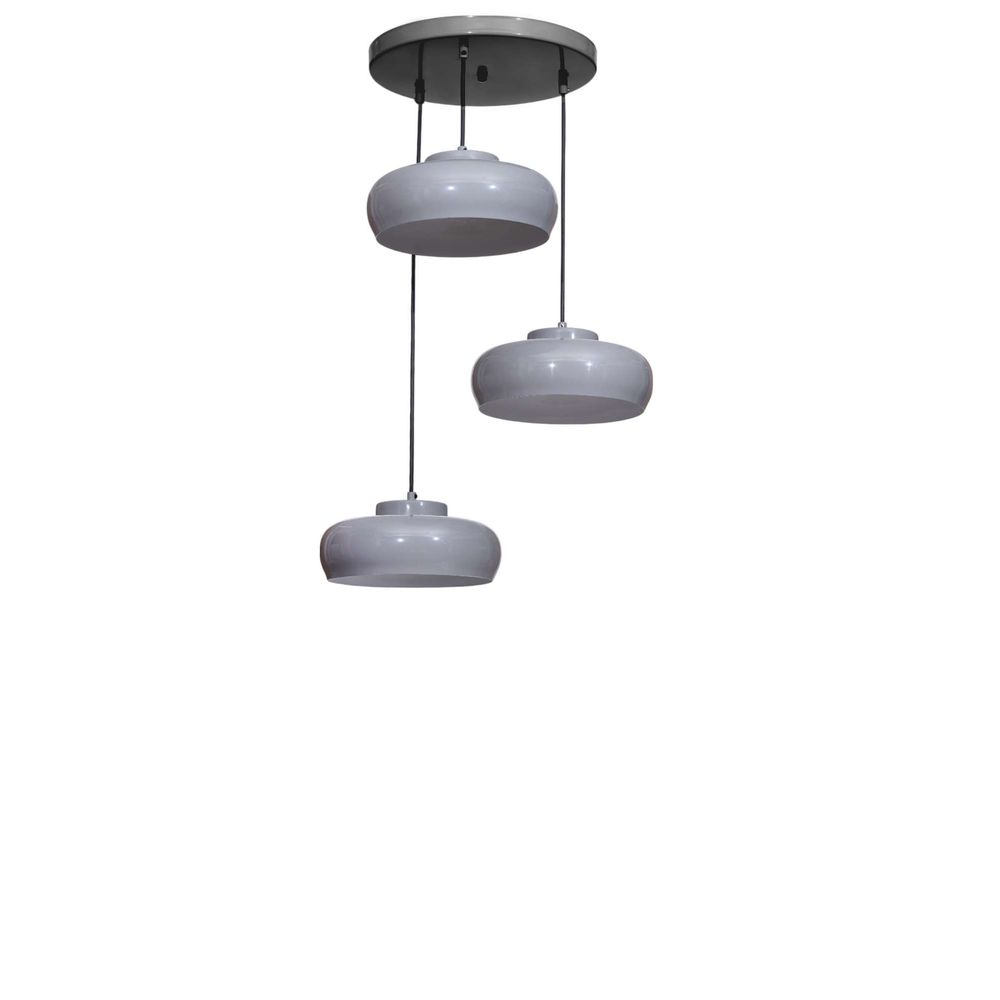 Opviq Luster 894, siva, crna slika 1