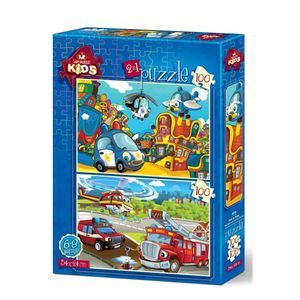Art Puzzle 2u1 Policija i vatrog