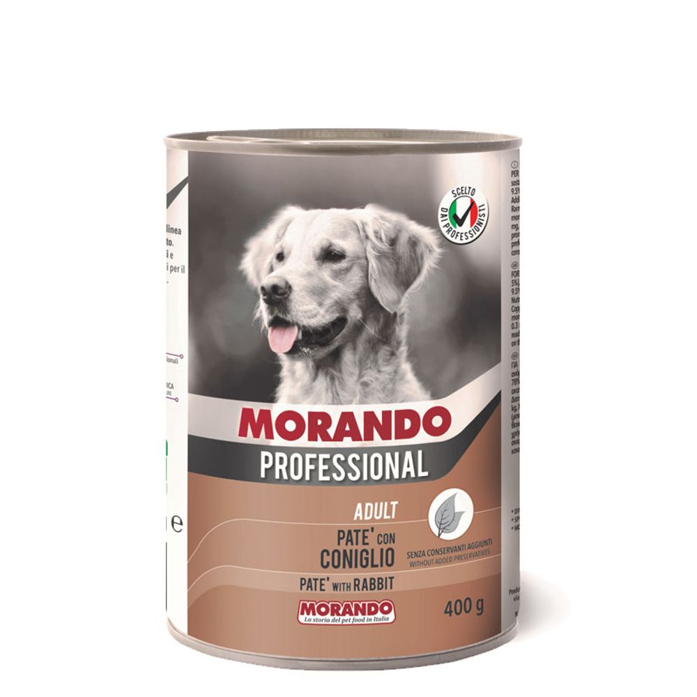 Morando Professional Adult Pate zec 400 g konzerva slika 1