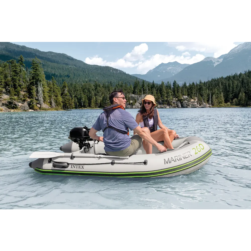 Intex čamac Mariner 260 264x155x61cm, profesionalni sa krmenom daskom 68395NP slika 7