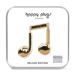Happy Plugs, Earbud Plus slušalice,Zlatne