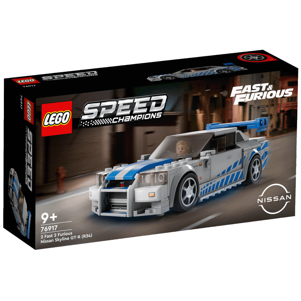 Lego 2 Fast 2 Furious Nissan Skyline GT-R (R34),LEGO Speed Champ. - 76917 slika 1