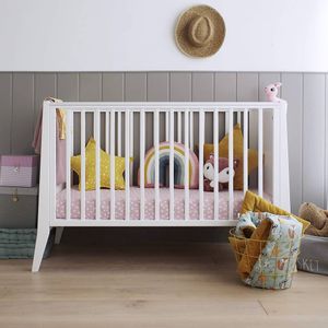 Woodies krevetić Slim Cot white