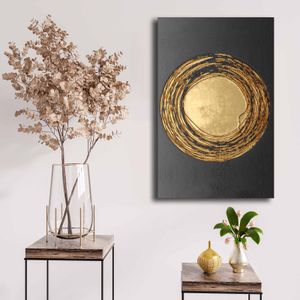 4570NISC-024 Gold
Black Decorative Canvas Painting