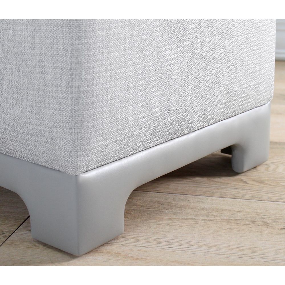 Lenover - Sivi Pouf slika 4
