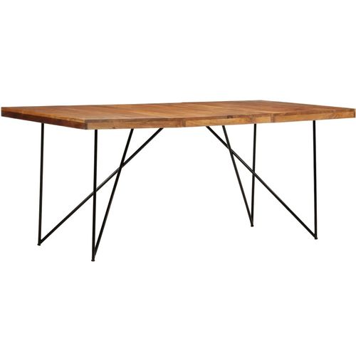 Blagovaonski stol od masivnog drva bagrema 180 x 90 x 76 cm slika 41