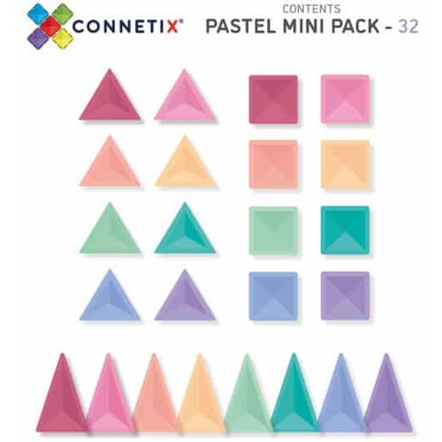 Connetix Magnetni konstruktor Mini Pastel 32 dela slika 4