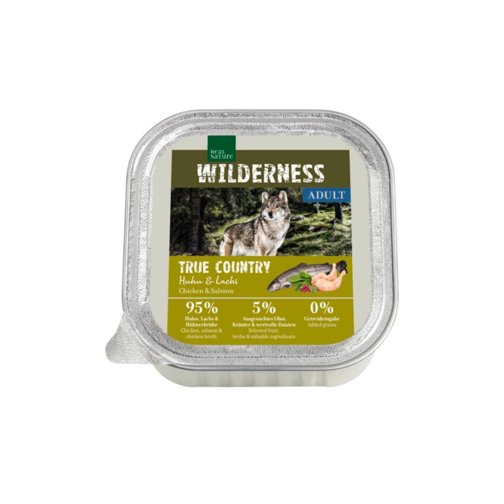 Real Nature Wilderness Adult piletina s lososom 100 g slika 1