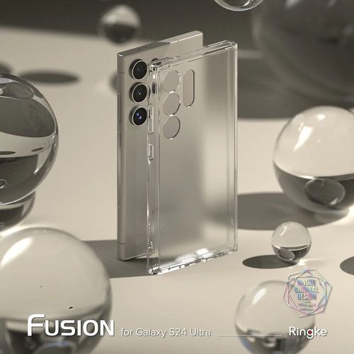 Ringke Fusion maska za Samsung Galaxy S24 Ultra – mat prozirna slika 3