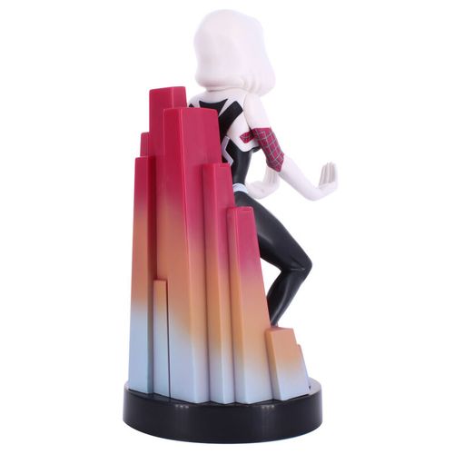 Marvel Spiderman Spider Gwen Figura s Držačem Kabela 20cm slika 2