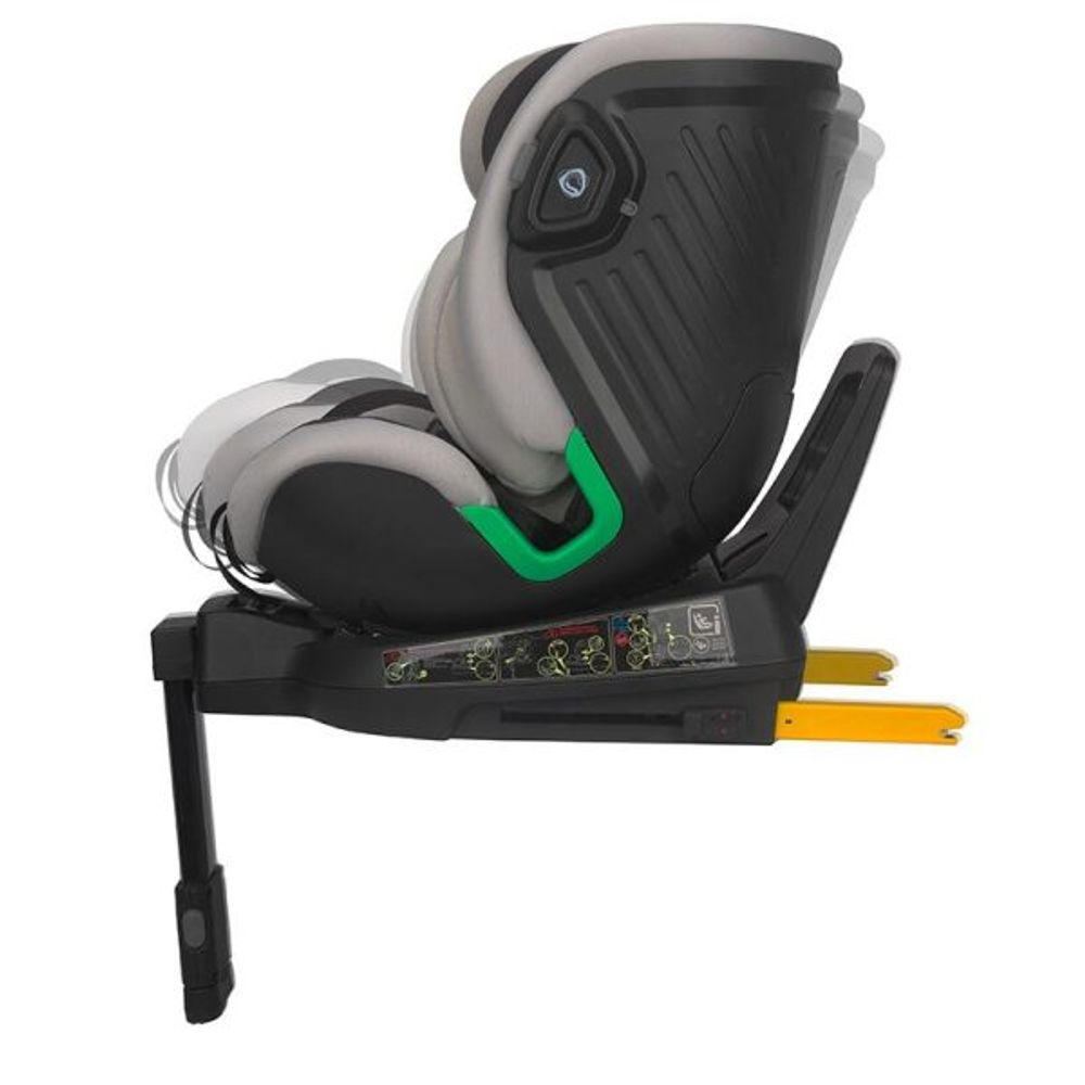 Coccolle® Autosjedalica Mago iSize 360° Isofix 40-150cm, Jet Black slika 7