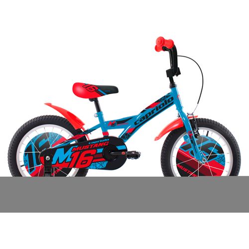 Capriolo bicikl BMX 16"HT MUSTANG blue black red slika 2