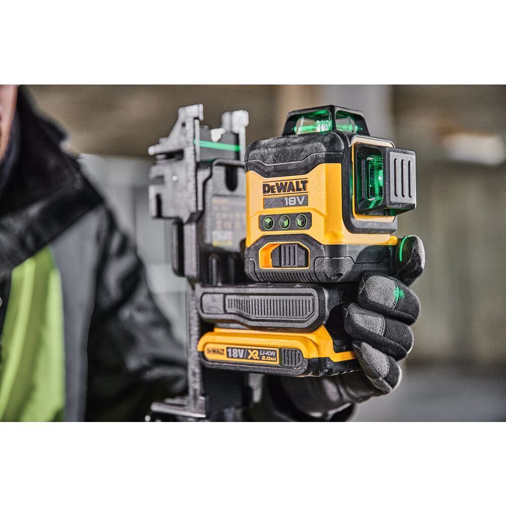 Dewalt večlinijski laser 18 V 1 x 2.0 Ah Li-ion DCLE34031D1 slika 2