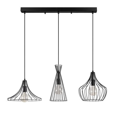 Mezopotamya - N-1287 Black Chandelier slika 4