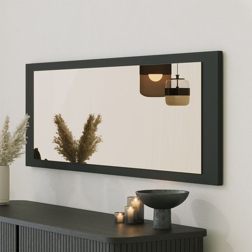 Woody Fashion Ogledalo, Basic - 40x120 - Bronze, Black slika 3