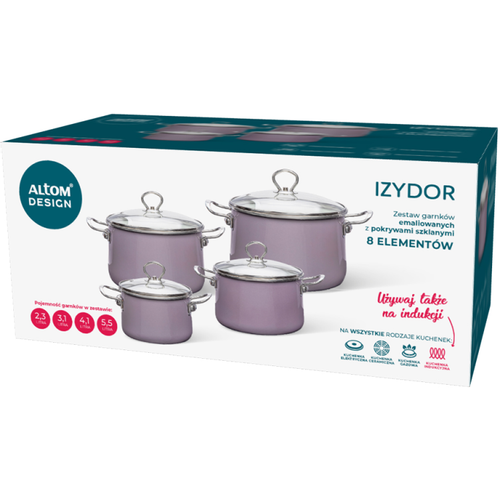 Altom Design set lonaca Izydor 8 elemenata  slika 2