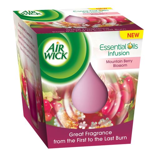 Air Wick mirisna svijeća Mountain Berry Blossom 105 g slika 1