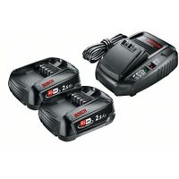 Bosch početni set za 18 V alate - 2 x PBA akumulator 18 V/2,5 Ah + AL 1830 CV