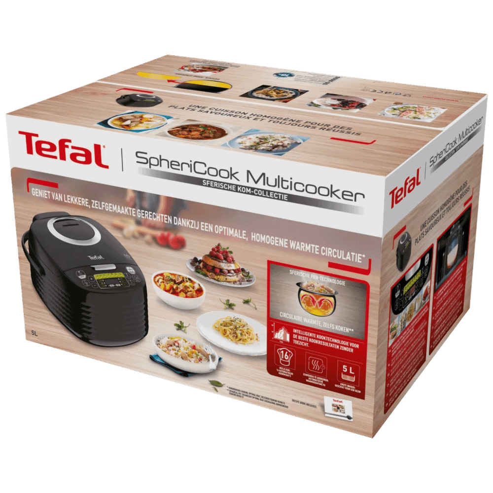 Tefal Sphericook Multicooker - RK745800, Višenamjenski ekspres lonac 16u1 slika 3