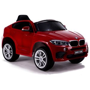Licencirani BMW X6 crveni lakirani - auto na akumulator - NOVI dizajn