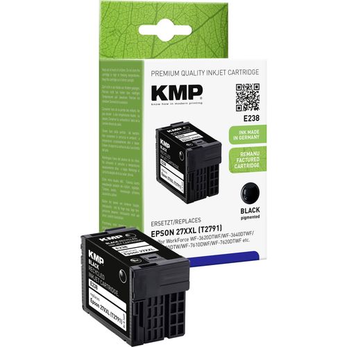 KMP tinta zamijenjen Epson T2791, 27XXL kompatibilan  crn E186 1627,4201 slika 2