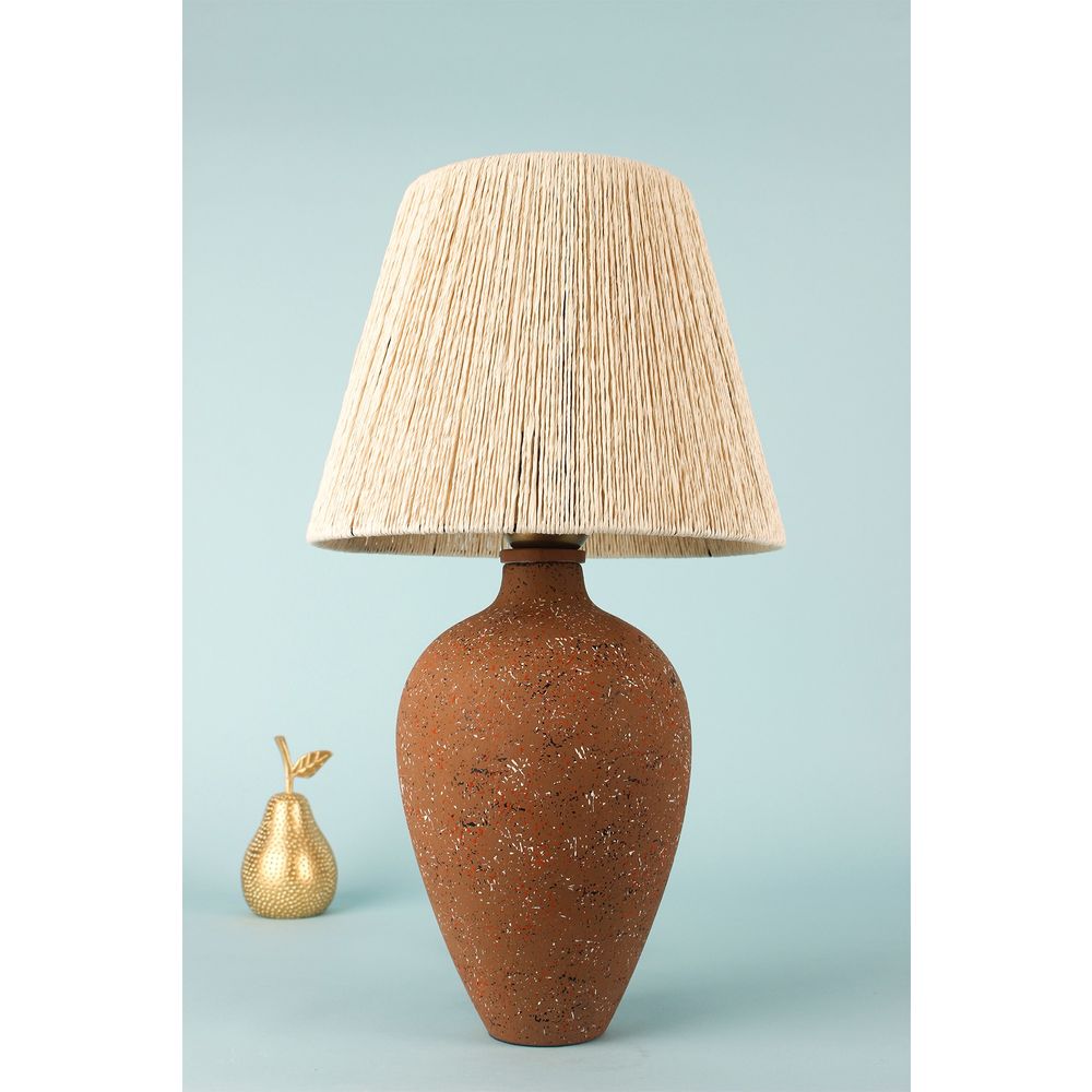 BK018 Smeđa Stolna Lampa slika 1