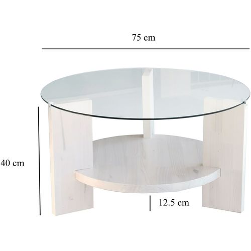 Mondo - White White Coffee Table slika 7