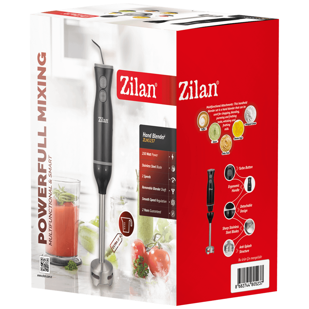 Zilan  Blender, 250 W, 2 brzine - ZLN5237 slika 4