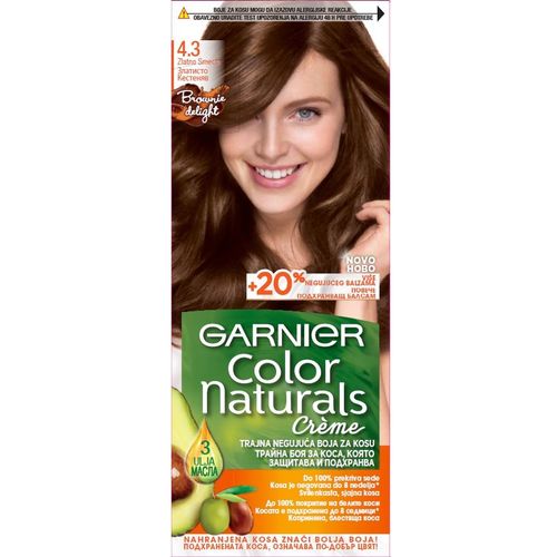 Garnier Color Naturals farba za kosu 4.3 slika 1