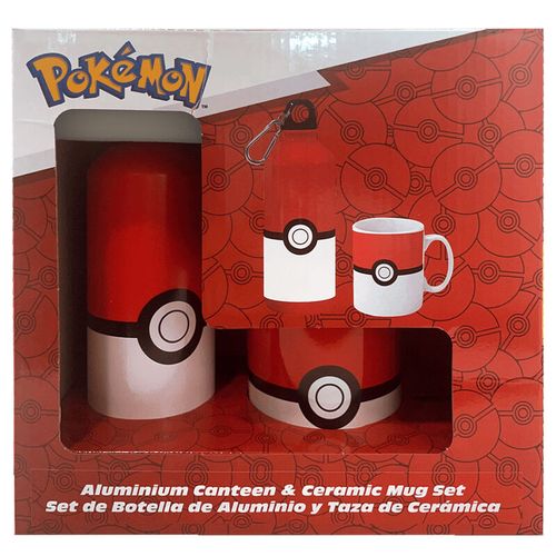 Pokemon mug + aluminium bottle set slika 1