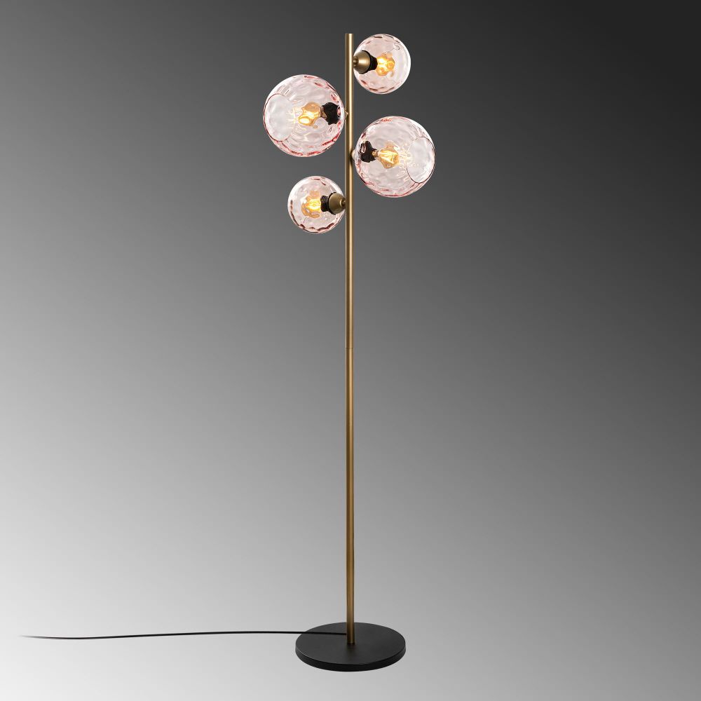 Podna Lampa Benek 20-15-14523 - Boje: Roza Zlato slika 6