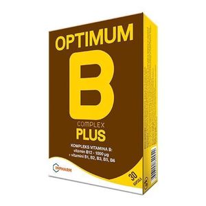 OPTIMUM B COMP PLUS A30 - Kompleks vitamina B