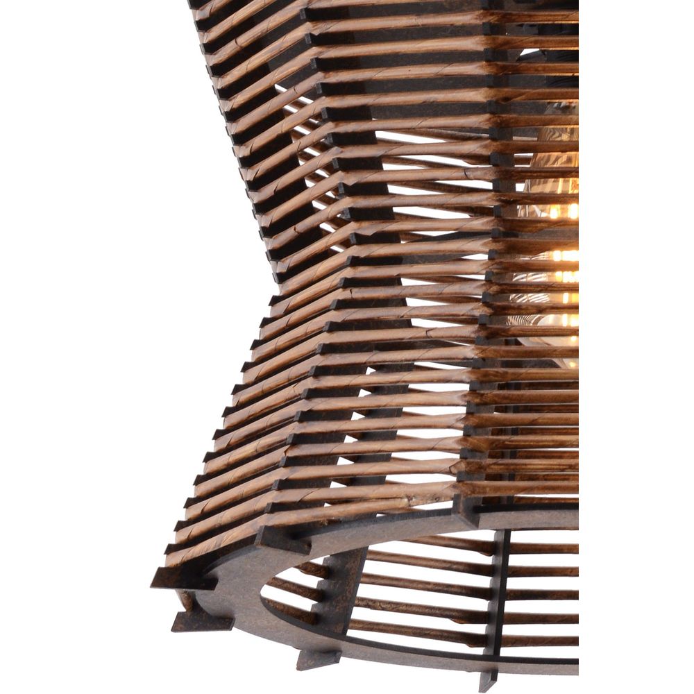 Luster 'Belt Brown' sa Drvenim Tijelom slika 4