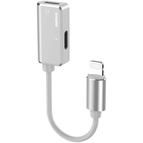 Adapter REMAX za slusalice I punjenje iPhone RL-LA02i beli slika 2