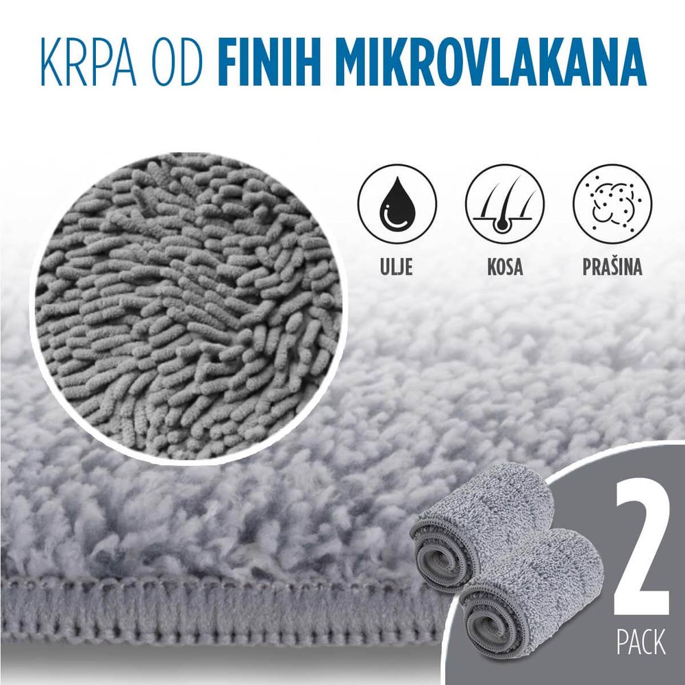 Vitapur 4-dijelni set za čišćenje sa inovativnom kantom slika 3