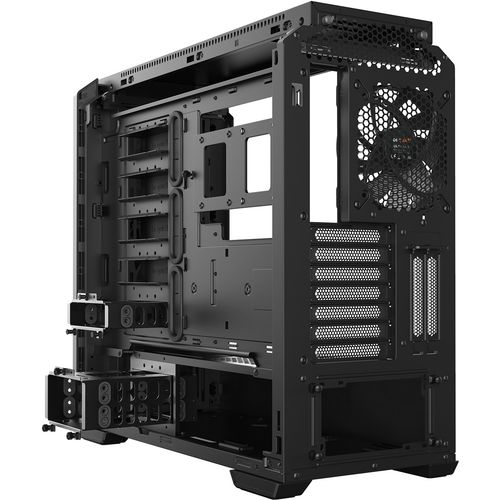 be quiet! BGW26 SILENT BASE 601 Window Black, MB compatibility: E-ATX / ATX / M-ATX / Mini-ITX, Two pre-installed be quiet! Pure Wings 2 140mm fans, Ready for water cooling radiators up to360mm slika 5