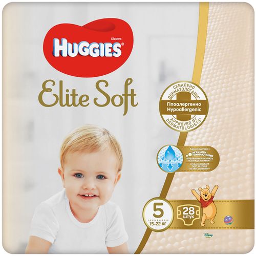 Huggies pelene  EliteSoft Jumbo pakovanje slika 4