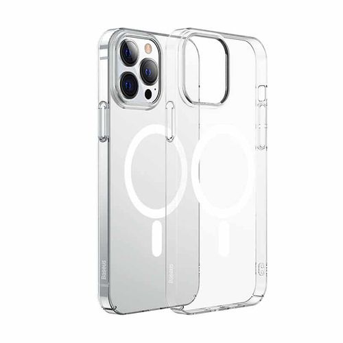 Baseus Crystal Magnetic Case za iPhone 13 Pro Max (prozirna) slika 1