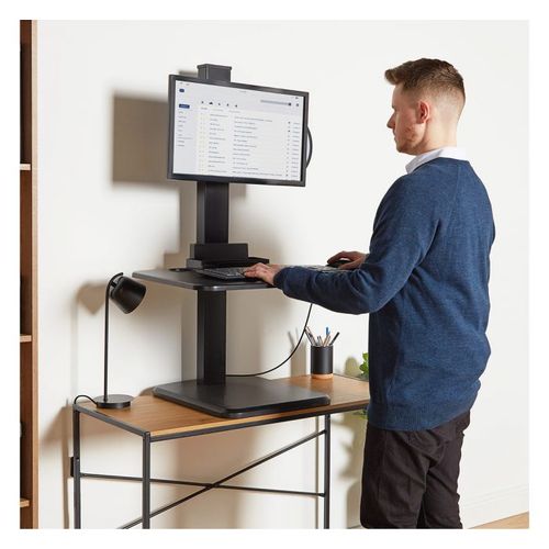 VonHaus Sit & Stand radna stanica za više monitora slika 4