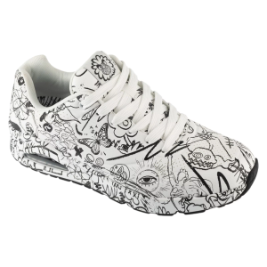 Skechers Uno - Process Sketch 183501-WBK