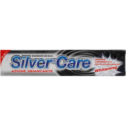 SilverCare gel pasta za zube 75 ml whitening slika 1