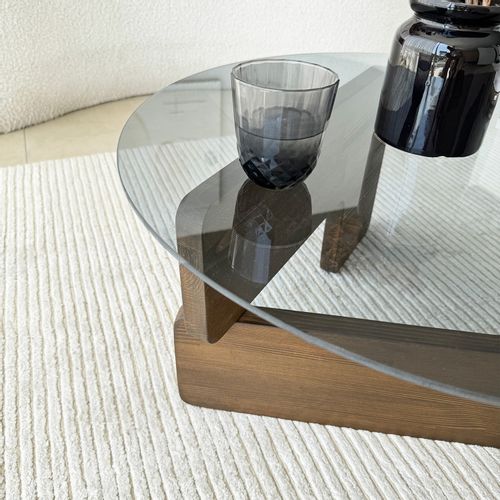 Mia - Walnut, Fume Walnut
Fume Coffee Table slika 4