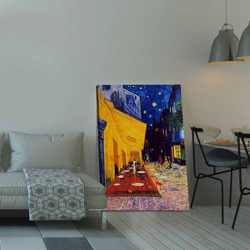 70100VANGOGH070 Multicolor Decorative Canvas Painting slika 1