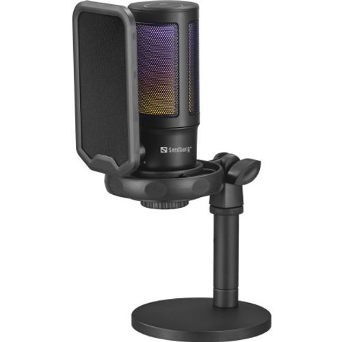Sandberg stoni mikrofon treamer USB RGB 126-39 slika 1