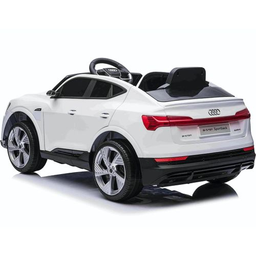 Baby Auto Audi E- Tron 12V Bela slika 4