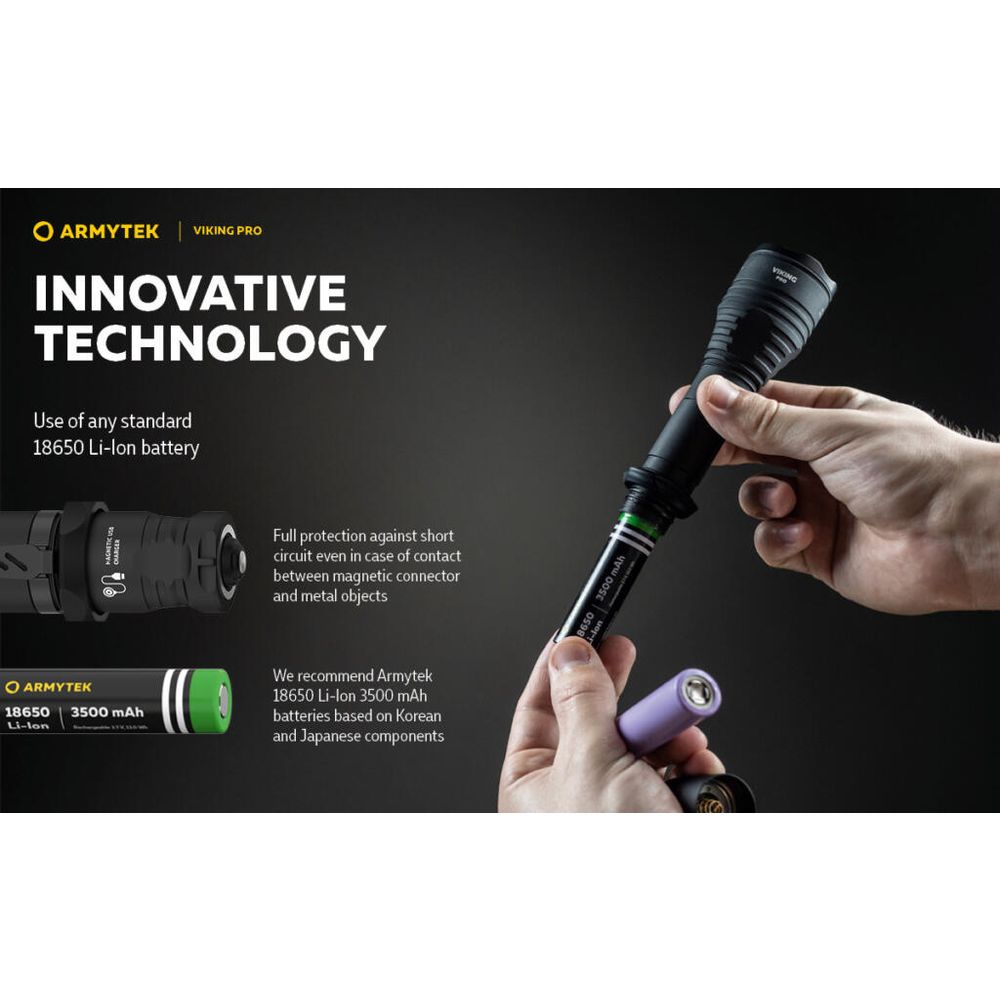 Armytek Baterijska lampa Viking Pro 2200lm slika 23