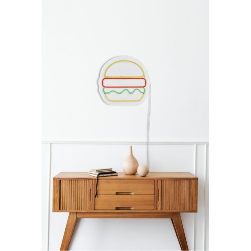 Wallity Zidna dekoracije svijetleća HAMBY, Hamburger - Multicolor slika 4