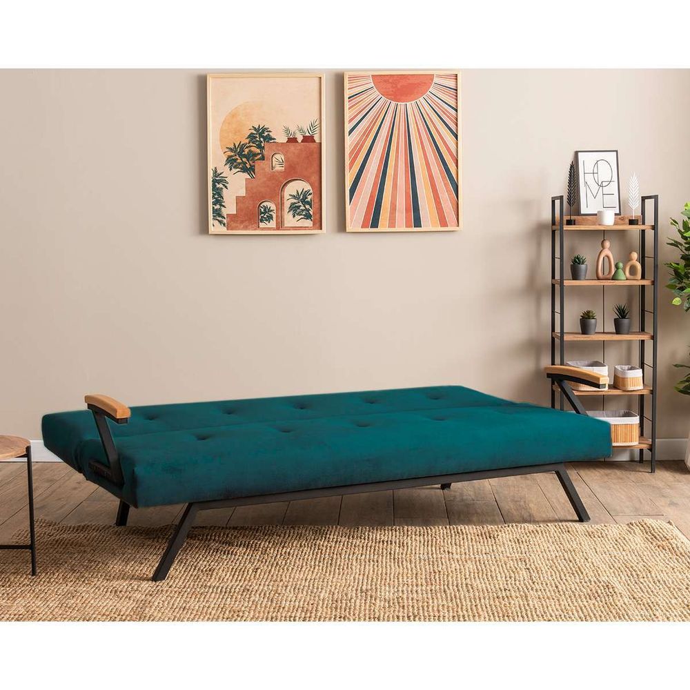 Sofa na razvlačenje Zven - Petrol Zelena slika 3