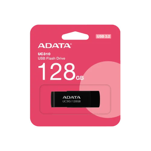 USB Flash 128 GB AData 3.2 UC310-128G-RBK slika 3