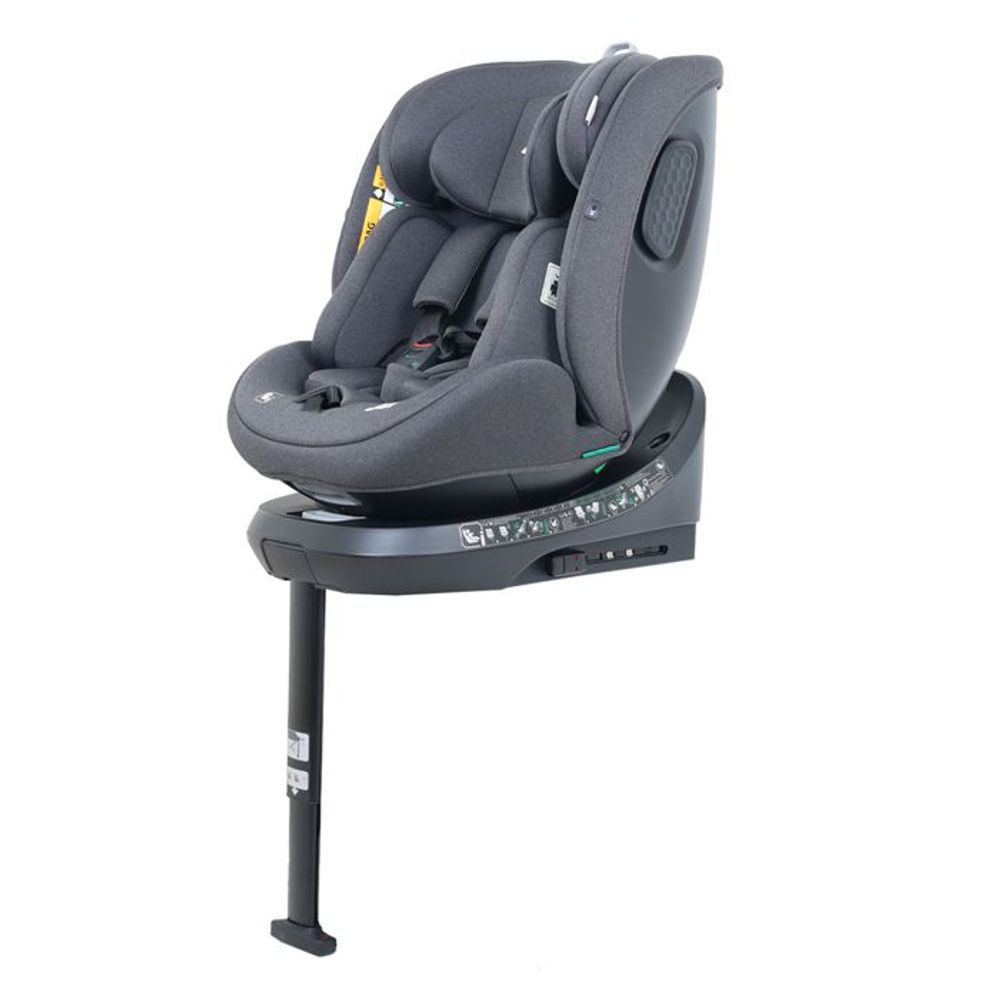 Jungle Rotirajuća autosjedalica JET 360° i-Size Isofix, Crna slika 2